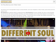 Tablet Screenshot of different-soul.org